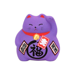 Maneki-Neko Lucky Cat Lavender